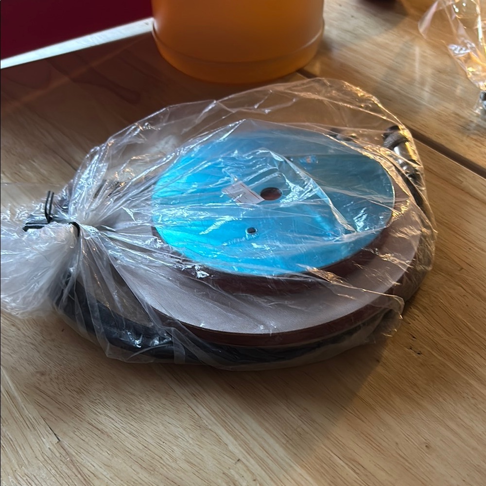 Blue and White plate heat press Set